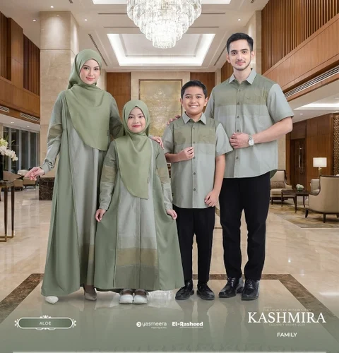 Yasmeera Official - SARIMBIT 2026 KASHMIRA SERIES WARNA ALOE