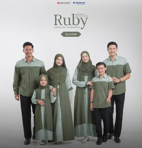 Yasmeera Official - Sarimbit 2025 Ruby Series Warna Olivine