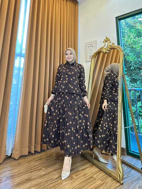 Khisna collection - Nancy set rok no hijab