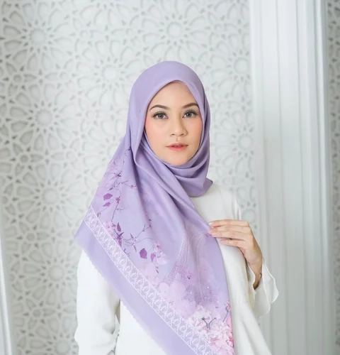 Milyarda Hijab - SEGIEMPAT MOTIF DIVYA