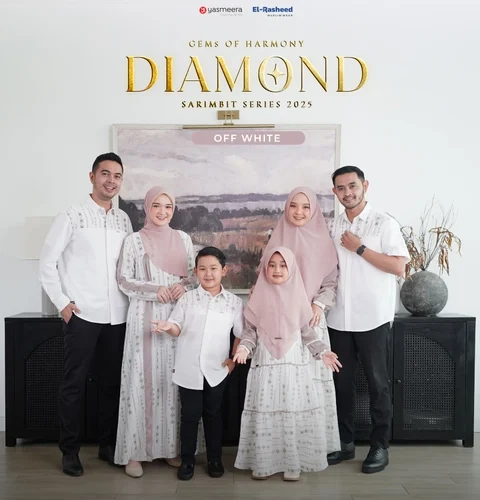 Yasmeera Official - SARIMBIT 2025 DIAMOND SERIES - OFF WHITE