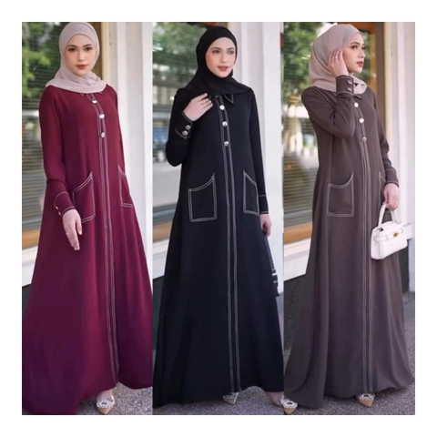 Khisna collection - Abaya wanita gamis saleendra