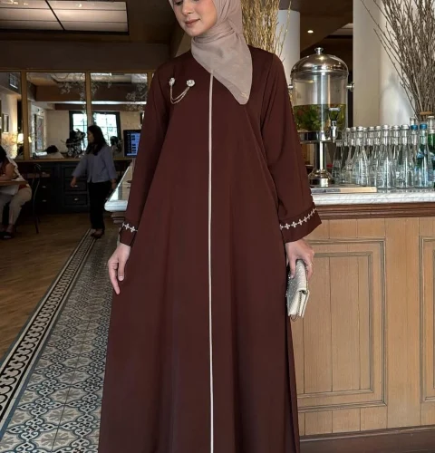 Khisna collection - New abaya shaida warna bagus kekinian Busui friendly