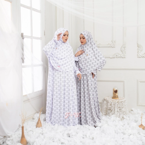 Sakura Baru - Sakura Baru X FnW - Dress Elena Set Gamis Set Hijab Wanita Muslim Dewasa Gamis Daily Ukhty Nyaman Ad