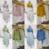 Khisna collection - One set rok bunga laras warna bagus dan rok susun sibest seller