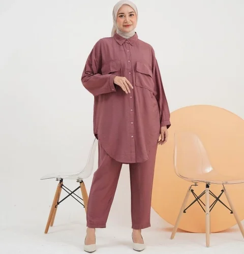 Khisna collection - Setelan oneset viral wanita YUMNA