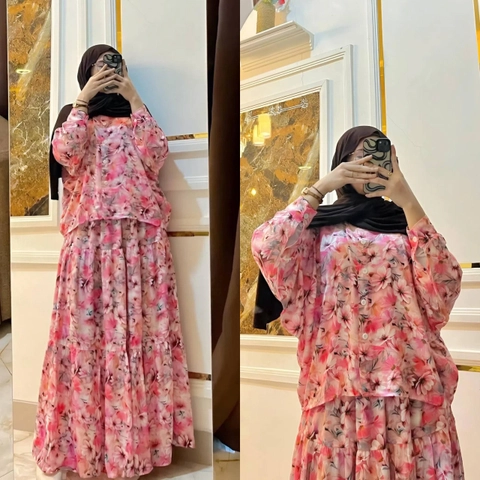 Khisna collection - Set rok Batwing lowo zalofa lofa keren kekinian