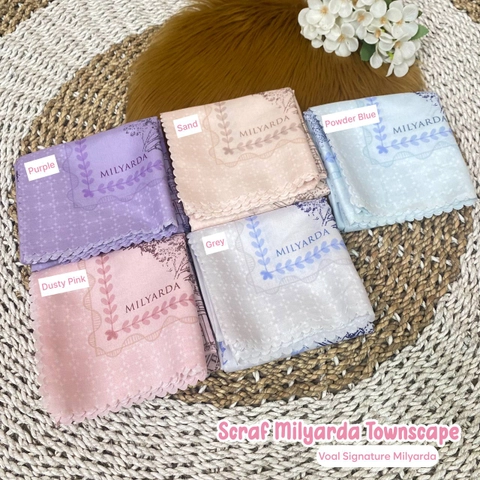 Milyarda Hijab - Segiempat Town Scraf