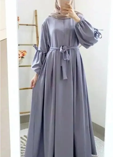 MEQA DAILY - Gamis Stella Maxi Dress Wanita Terbaru
