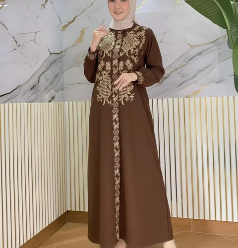 Khisna collection - Abaya malaya standar dan jumbo no hijab