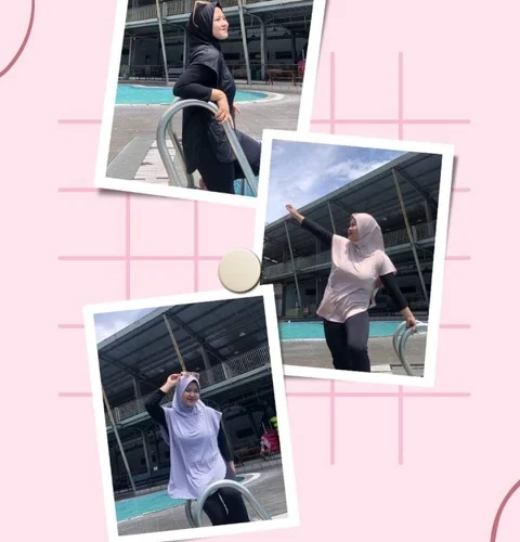 Milyarda Hijab - Milyarda Hijab - Instan Zenita Sport Kerudung Rompi Sporty Jilbab Olahraga Renang