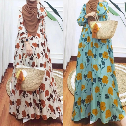 Khisna collection - New ayuna drees bunga cantik