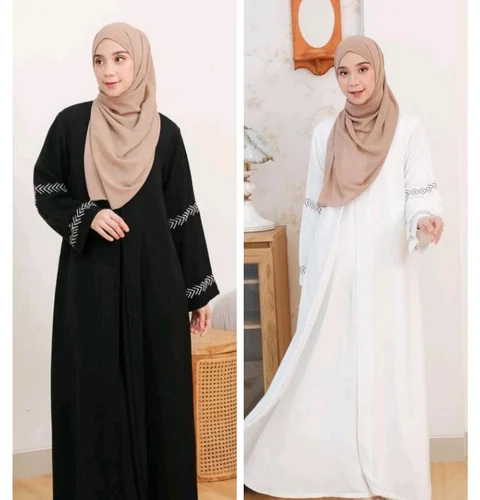 Khisna collection - New models abaya Balqis kain dobel no nerawang Busui friendly