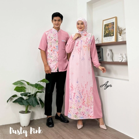 Khisna collection - New set ceruty Tiana Ayuningtyas harga set hijab SEMOTIF