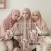 Sakura Baru - Sakura Baru X Willofi - Hijab Khimar Zaina Ceruty Baby Doll Syari Instan