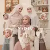 Sakura Baru - Sakura Baru X Willofi - Hijab Pashmina Bordir Babydoll Naima Kerudung Muslim Wanita Ceruty