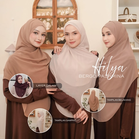 Sakura Baru - Sakura Baru X Willofi - Pashmina Instant Double Hijab Terbaru 2026