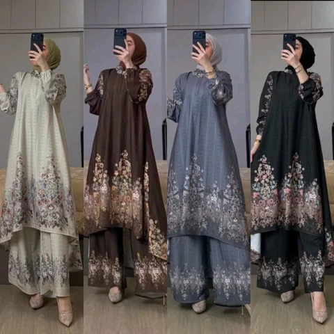 Khisna collection - Longset sellena new best look no hijab