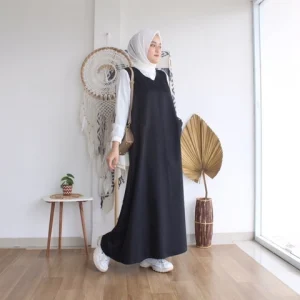 MEQA DAILY - YUBIN OVERALL DRESS KOREAN MAYUNG JUMBO