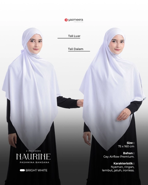PASHMINA BANDANA NAURINE Dewasa